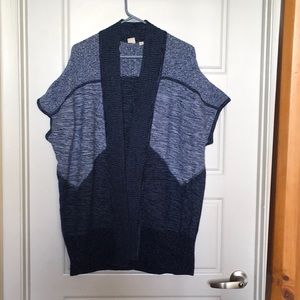 GAP Blue ombré open cardigan